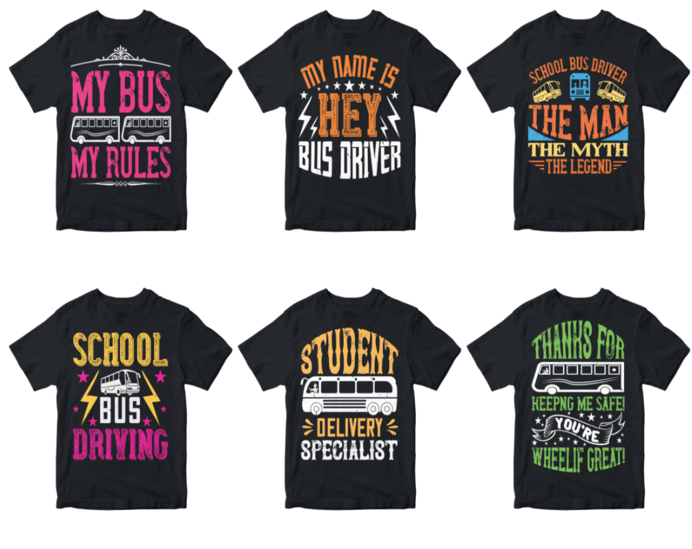 50-editable-bus-driver-t-shirt-design-bundle