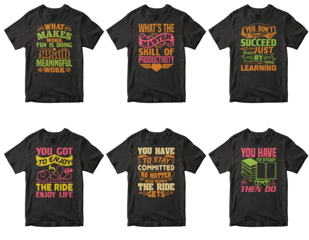 50-editable-roller-coaster-t-shirt-design-bundle