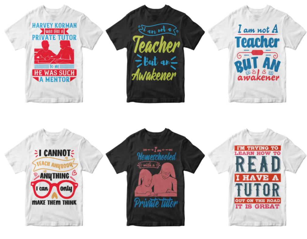 50-editable-tutor-t-shirt-design-bundle