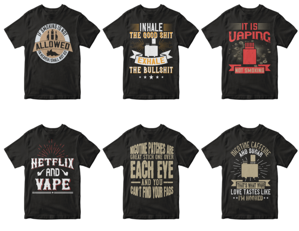 50-editable-vape-t-shirt-design-bundle