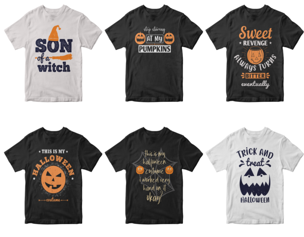 50-editable-halloween-t-shirt-design-bundle-vol-1