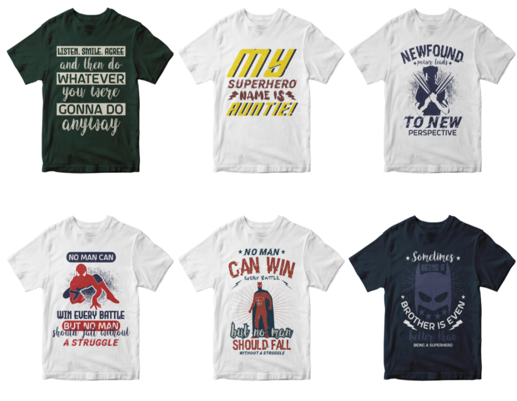 50-editable-superheroes-t-shirt-design-bundle-vol-1