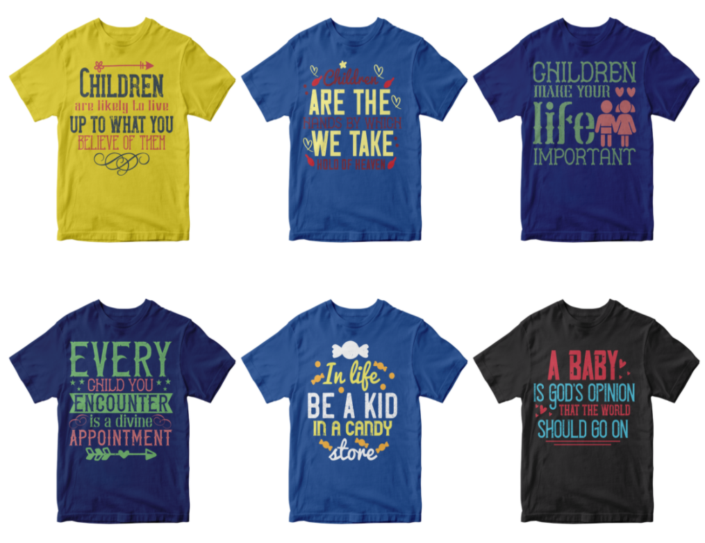 50-editable-kids-tshirt-design-bundle