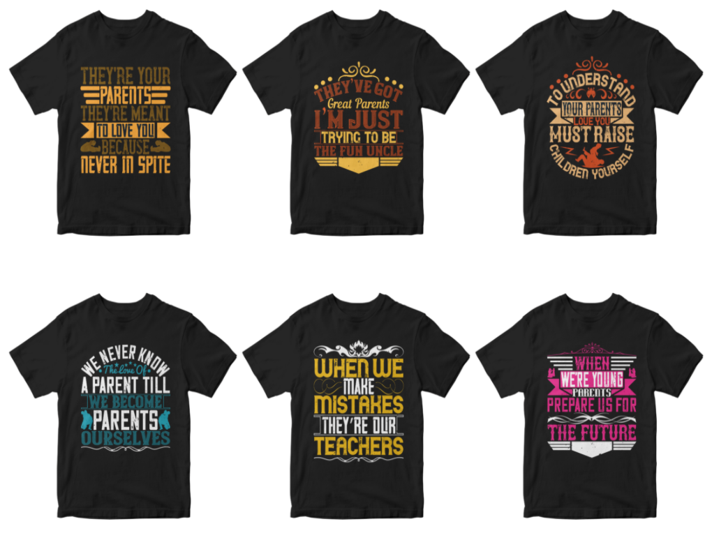 50-editable-parents-day-tshirt-design-bundle