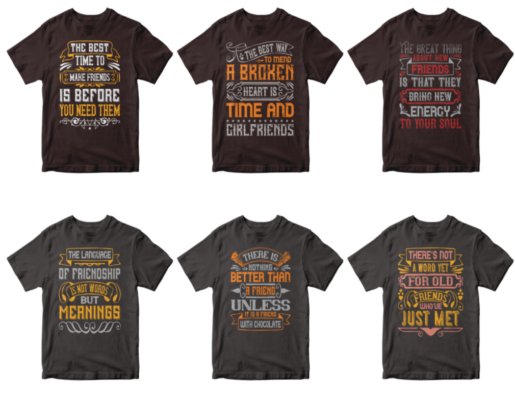 50-editable-best-friend-t-shirt-design-bundle