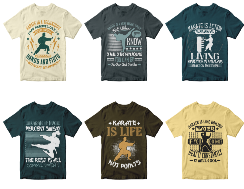 50-editable-karate-tshirt-design-bundle