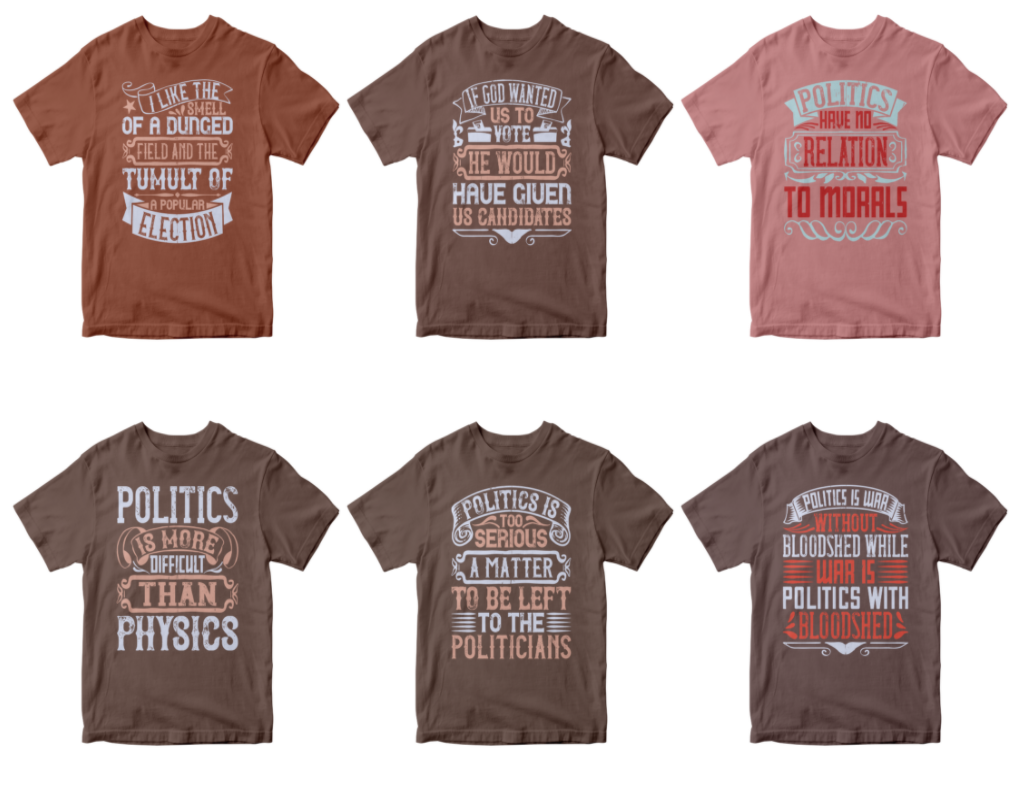 50-political-editable-t-shirt-design-bundle