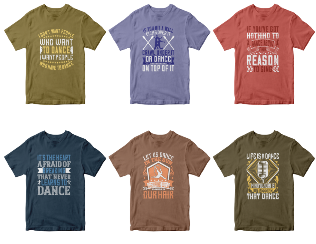 50-editable-dancing-tshirt-design-bundle
