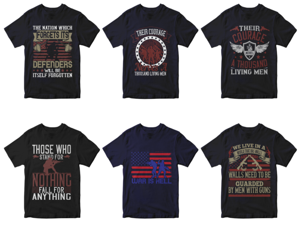 50-editable-military-tshirt-design-bundle