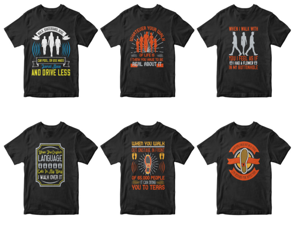 50-walking-t-shirt-design-bundle