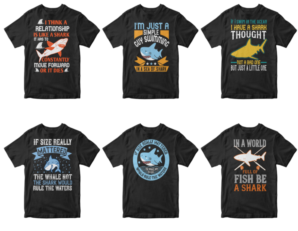 50-editable-shark-tshirt-design-bundle