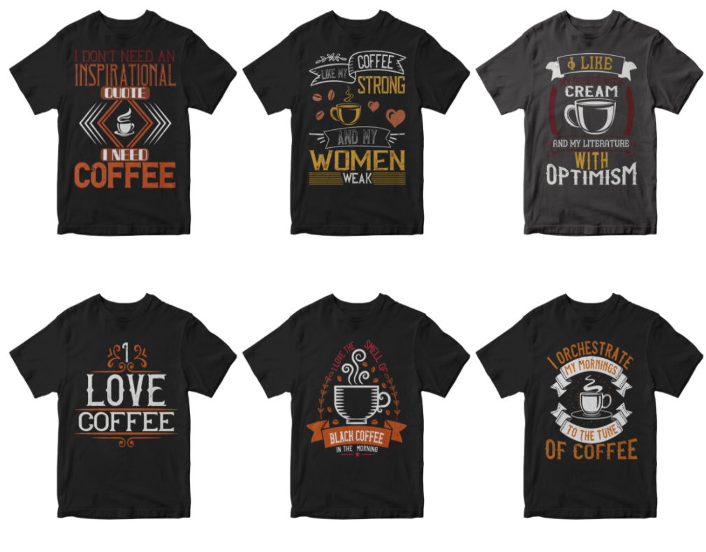 50-editable-coffee-tshirt-design-bundle