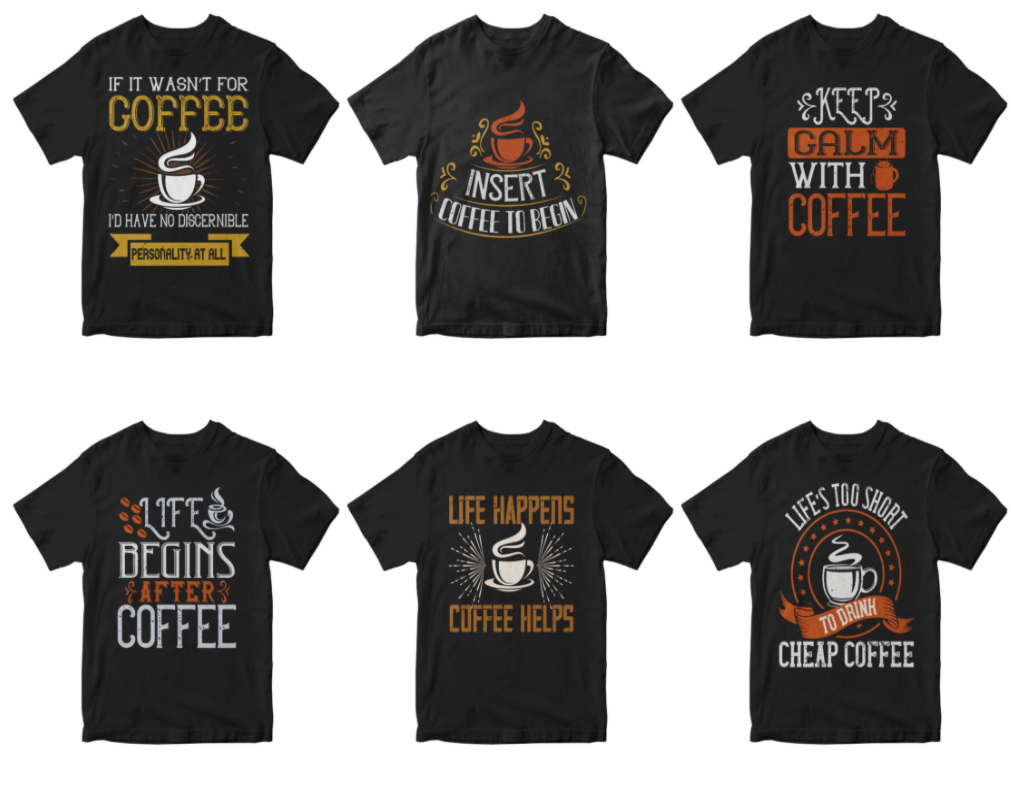 50-editable-coffee-tshirt-design-bundle