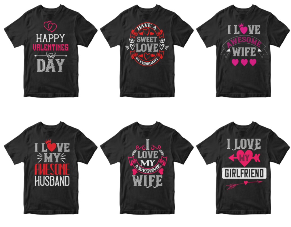 50-editable-valentine-day-tshirt-design-bundle