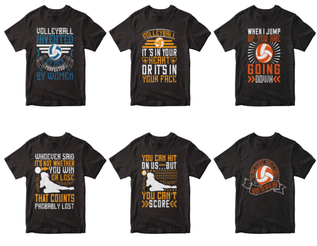 50-editable-volleyball-tshirt-design-bundle