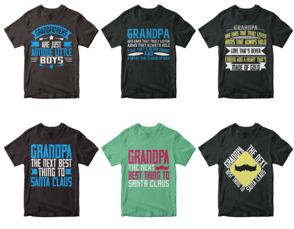 50-editable-grandpa-t-shirt-design-bundle