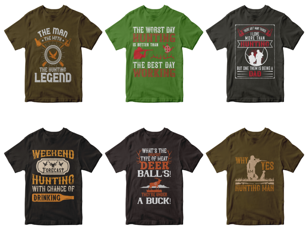 50-hunting-tshirt-design