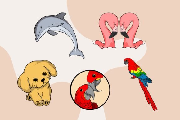 animals-clipart-cartoon-bundle-vector