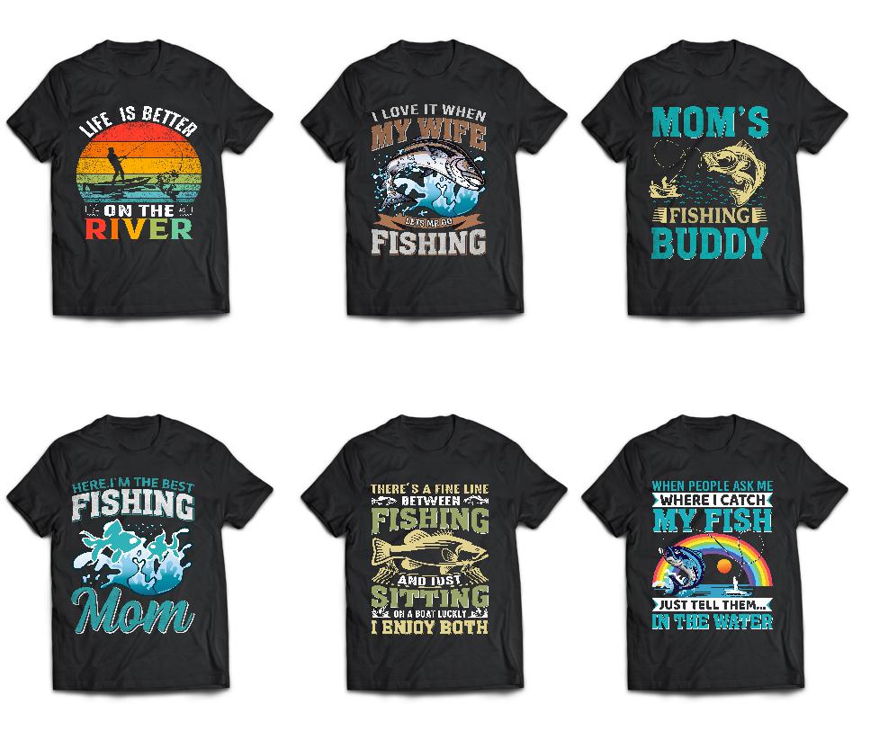 Fishing-T-Shirt-Design-Bundle