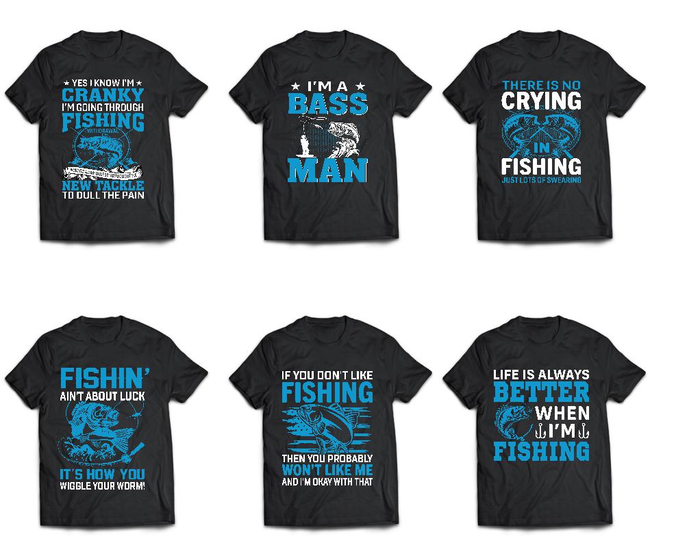 Fishing-T-Shirt-Design-Bundle
