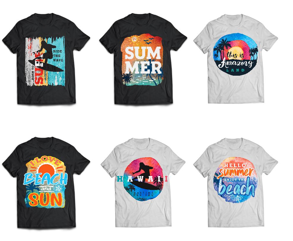 50-Summer-T-Shirt-Design-Bundle