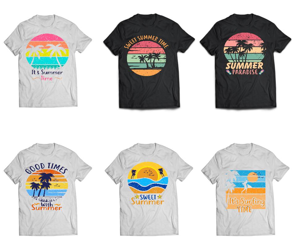 50-Summer-T-Shirt-Design-Bundle