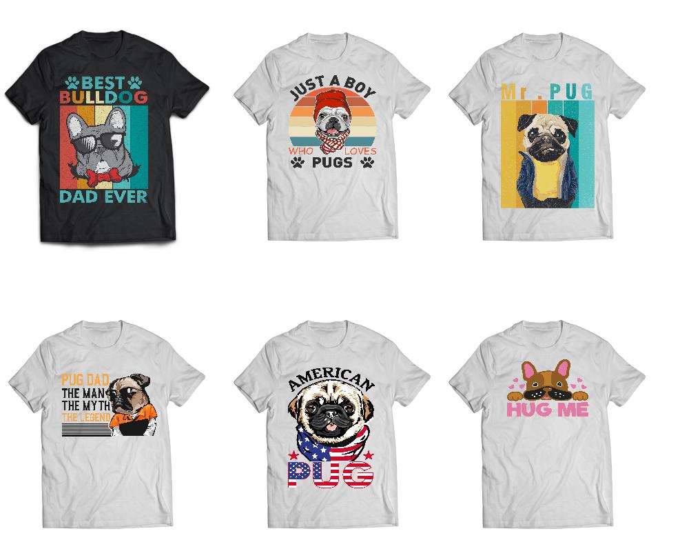 Bulldog-T-shirt-Design-Bundle