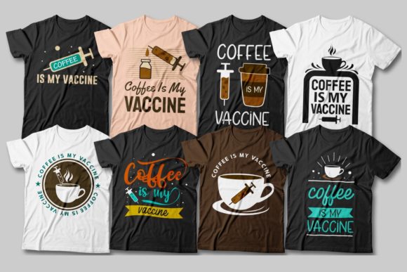 coffee-is-my-vaccine-t-shirt-designs