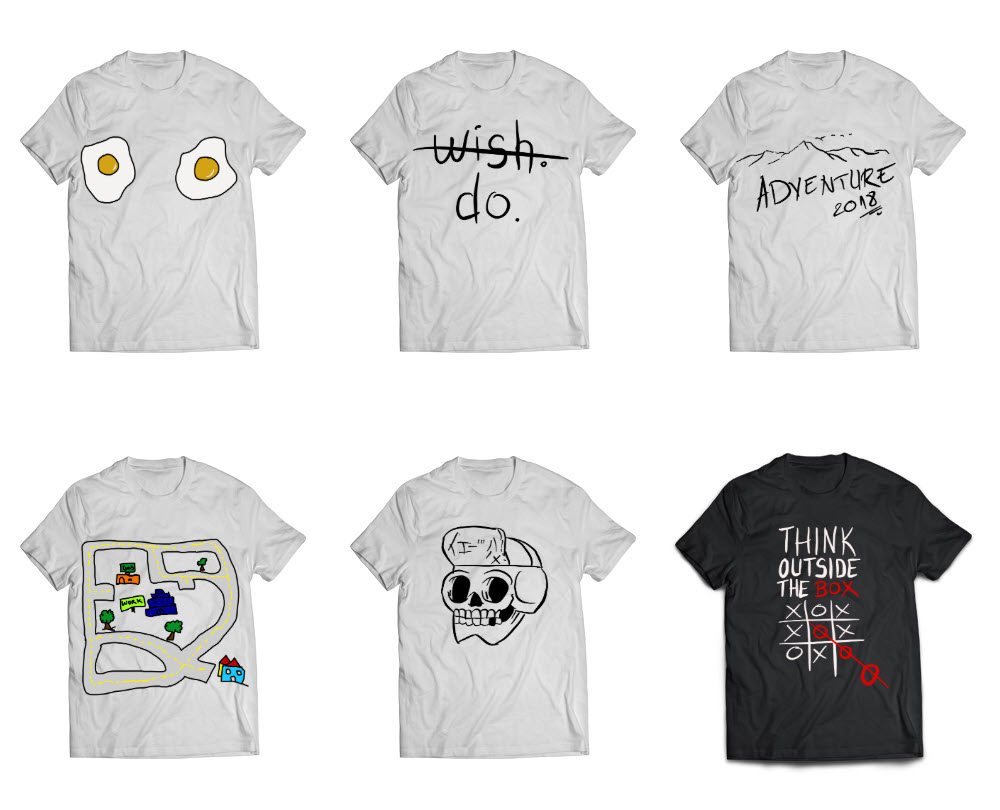 150-hand-drawn-funny-and-simple-t-shirt