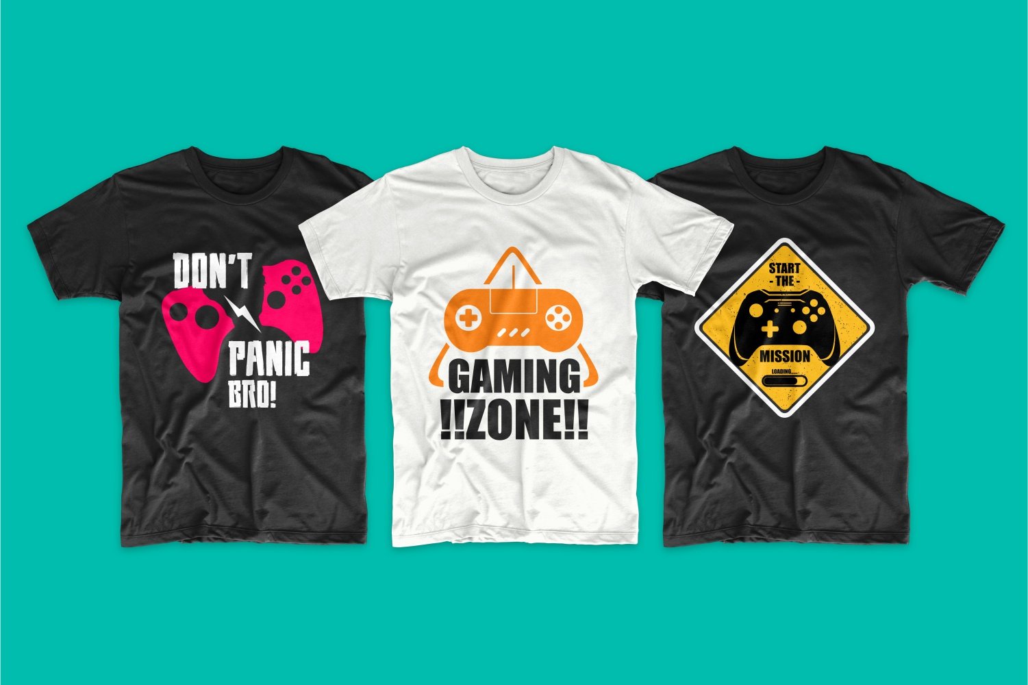 gaming-and-gamer-t-shirt-designs-bundle